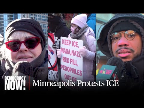 "Leave Our City Now": Minneapolis Residents March as Part of National Strike Against ICE