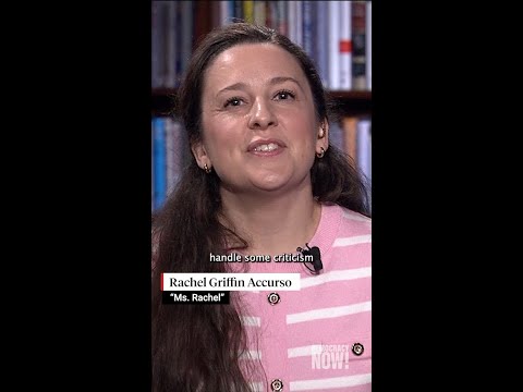 Ms. Rachel: Public figures should not stay silent on Gaza