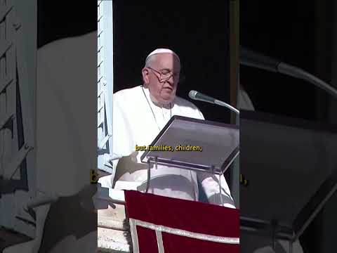 Pope Francis decried Israeli "terrorism" in Gaza (2023)
