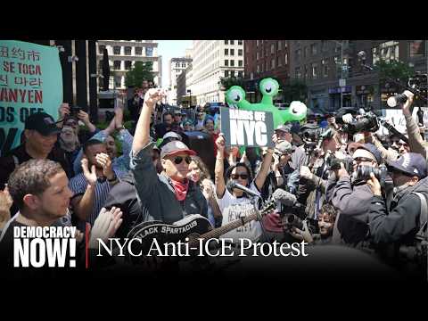 End ICE Abuse: Tom Morello Joins Immigrant Rights Protest in NYC