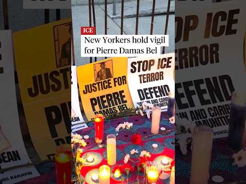 New Yorkers hold vigil for Pierre Damas Bel