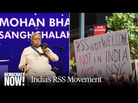 "Stand Up for Multifaith Democracy": U.S. Activists, Lawmakers Protest India's RSS & Hindu Supremacy