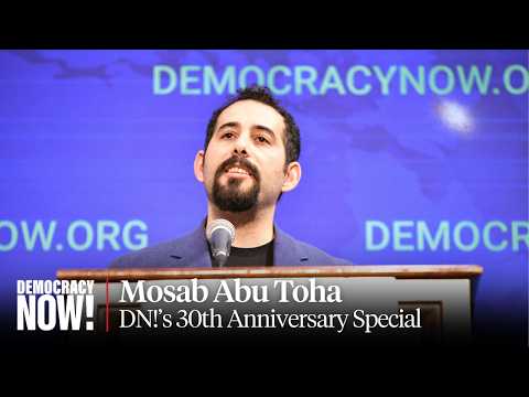 "Under the Rubble": Pulitzer Prize Winner Reads Poem About Gaza at Democracy Now!'s 30th Anniversary