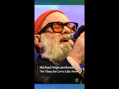 Michael Stipe performs "No Time for Love Like Now"