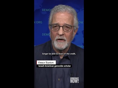 "What we're watching is a genocide:" Holocaust scholar Omer Bartov on Gaza