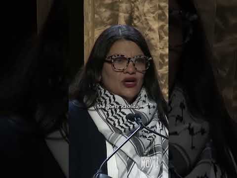 Rep. Rashida Tlaib addresses Jewish Voice for Peace conference