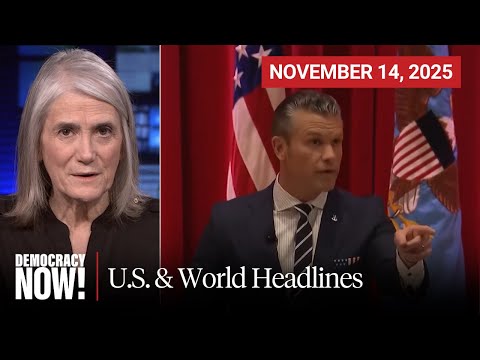 Top U.S. & World Headlines — November 14, 2025