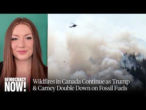 Nearly 1,000 Wildfires in Canada Continue to Burn as Trump & Carney Double Down on Fossil Fuels