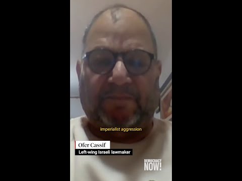 Israeli lawmaker slams U.S.-Israeli  war on Iran