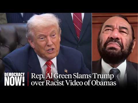 Impeach the President: Rep. Al Green Denounces Trump's Racist Obama Video & Attacks on Black History