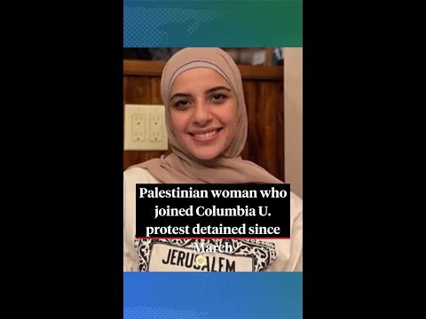 Free Leqaa Kordia: Palestinian Woman Who Joined Columbia U. Protest Has Been Detained Since March