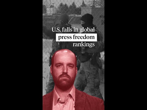 U.S. falls in global press freedom rankings