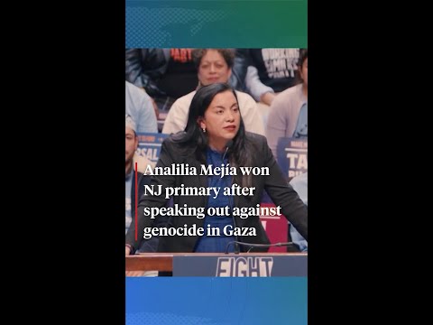 Analilia Mejía Won NJ Congressional Primary After Speaking Out Against ICE & Genocide in Gaza