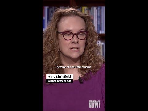 “Killers of Roe”: Amy Littlefield Investigates the “Mysterious Death of Abortion Rights” in U.S.