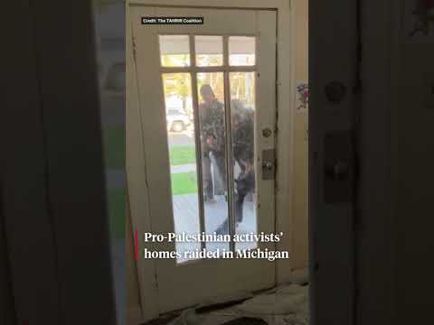 FBI and local police raid pro-Palestine activists' homes in Michigan