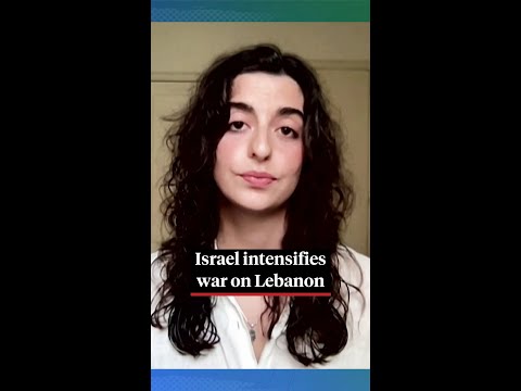Mass displacement in Lebanon as Israel intensifies attacks