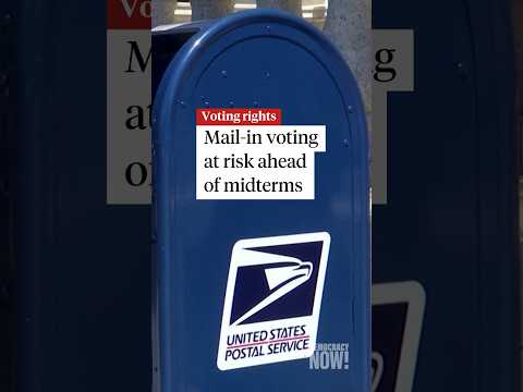 Mail-in voting at risk ahead of midterms