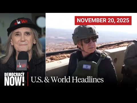 Top U.S. & World Headlines — November 20, 2025