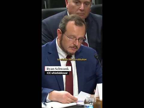 ICE whistleblower slams Trump admin
