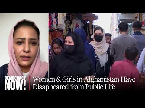 5 Years After Taliban Takeover, Women & Girls in Afghanistan Have Disappeared from Public Life