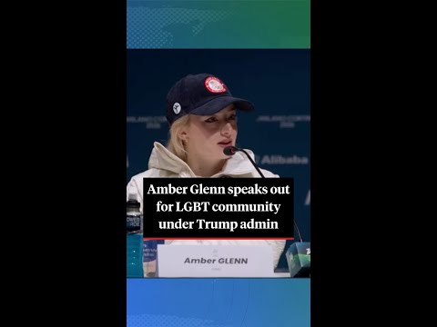 Amber Glenn speaks out for LGBT community under Trump admin