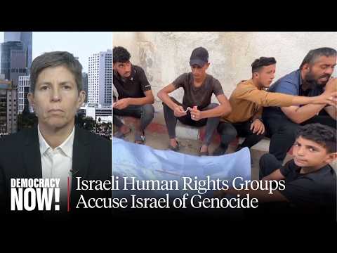 "Our Genocide": Israeli Human Rights Groups Accuse Israel of Destroying Palestinian Society in Gaza