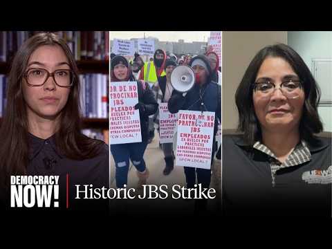 Immigrant Workers in Colorado Lead "Historic Strike" at JBS, Largest U.S. Meat Processor