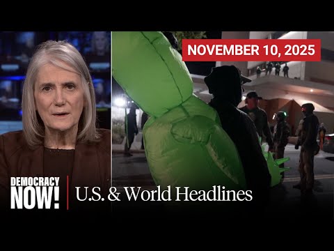 Top U.S. & World Headlines — November 10, 2025