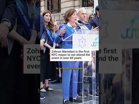 Zohran skips NYC's Israel Day parade