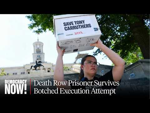 "He Was in Agony": Tennessee Issues 1-Year Stay for Tony Carruthers After Botched Execution Attempt